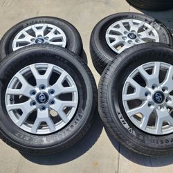New 2025 Toyota Tacoma 17" wheels rims tires 4runner land cruiser 
