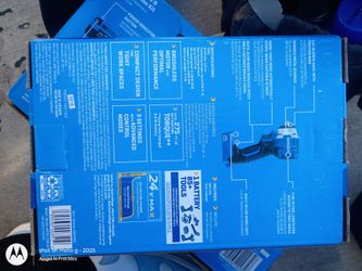 Kobalt 1/2 inch compact impact wrench with 2 batteries and the charger