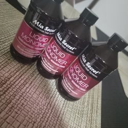 Mia Secret Liquid Monomer 8 oz 3pack