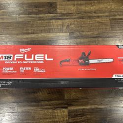 M18 FUEL 16 in. 18V Lithium-Ion Brushless Battery Chainsaw
