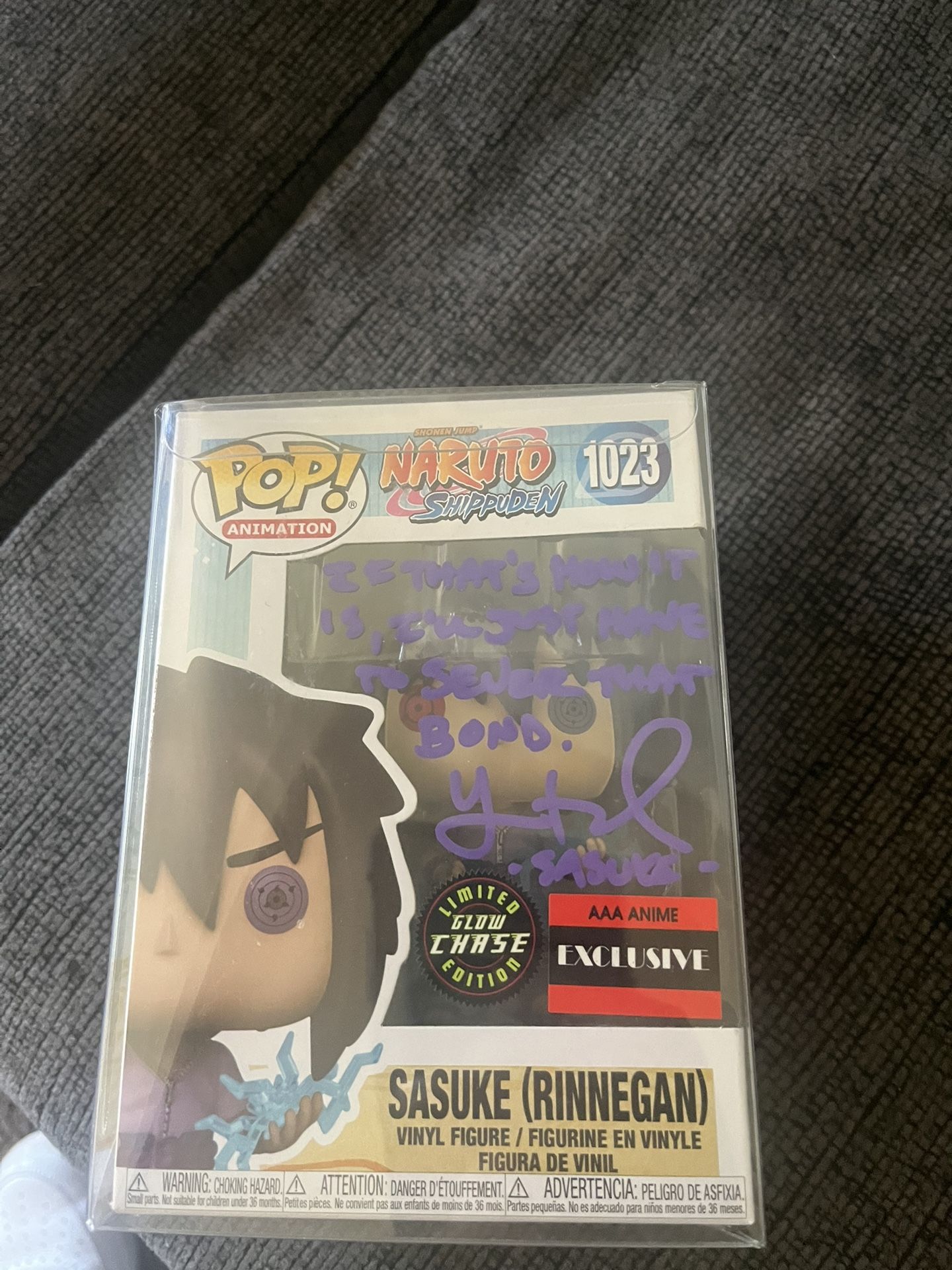 Sasuke (Rinnegan) 1023 Signed Funko Pop