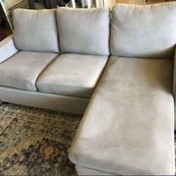 Light Gray Modern Sectional Sofa