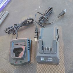 Two chargers made by earthquake XT