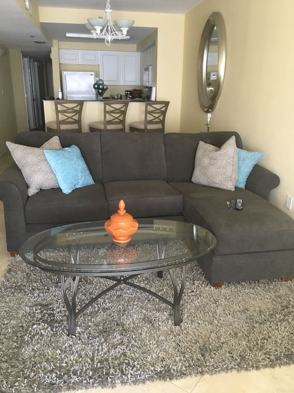 Haverty S Furniture Kara Chofa Charcoal Grey Microvelvet Haverty S Furniture Kara Chofa Charcoal Grey Microvelvet Bought New Jan 17 For In Mary Esther Fl Offerup