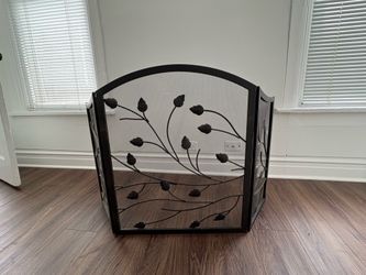 Fireplace screen