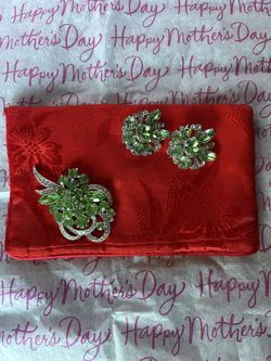 EISENBERG Earrings & Brooch        
