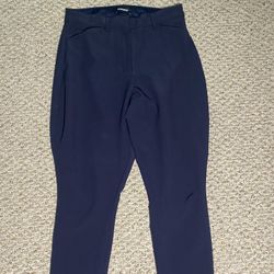 Navy Blue Curvy Skinny Dress Pants Express 8