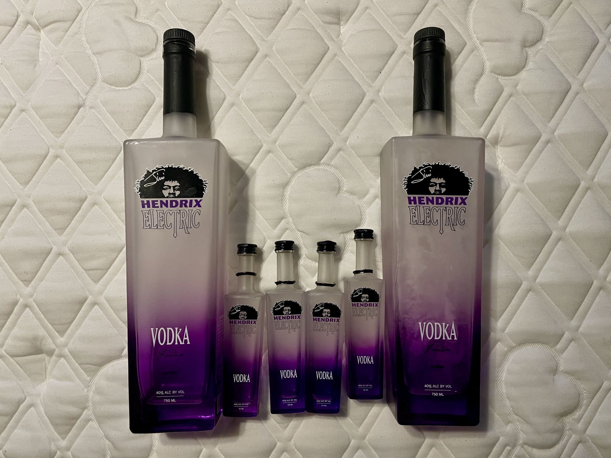 Jimi Hendrix Electric Vodka (Collectible Bottles)