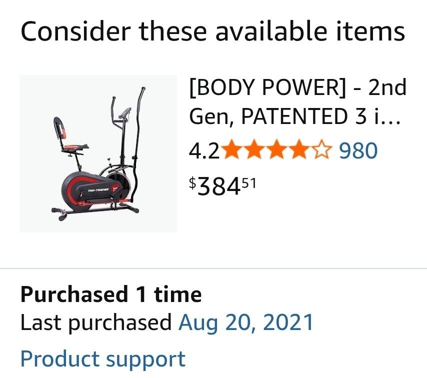 Exercise Machine, Elliptical