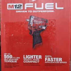 Milwaukee M12 Gen 2 Stubby 3/8" Impact Wrench (Tool Only)