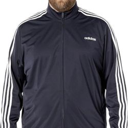 Adidas mens Essentials 3-stripes Tricot Track Jacket 4XL TALL