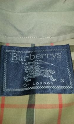 Burberry trench coat