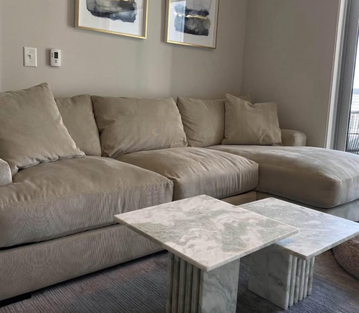Light Beige Couch/Sofa