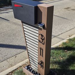 ,Custom Mailbox,Creative Design,Composite Mailstand, Handcrafted 