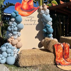 Cowboy Western Baby Shower Birthday