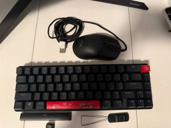 HyperX Gaming Keyboard and Mouse