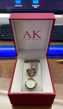Anne Klein Heart Bracelet Diamond Watch