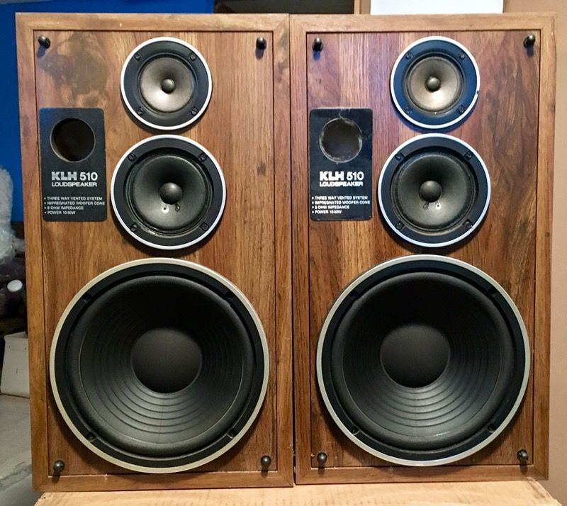 Mid-‘80s KLH Model 510 Speakers