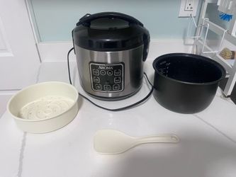 Aroma Stainless Steel Rice Cooker