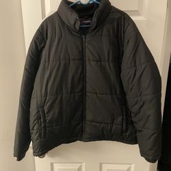 Women’s Black Puffer Coat Size 2X
