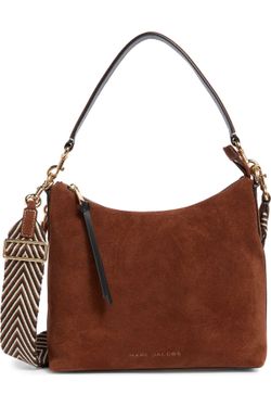 Marc Jacobs Brown Suede Hobo Bag
