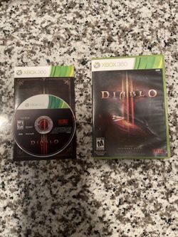 Diablo III 3 (Microsoft Xbox 360, 2013) Complete With Manual
