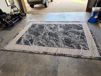 Marble black carpet
