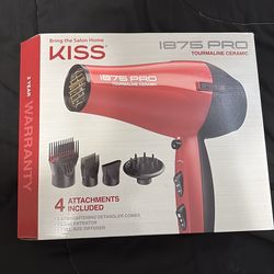 KISS 1875 PRO Tourmaline Ceramic Hair Dryer