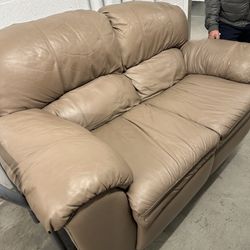 Leather Love Seat/Couch