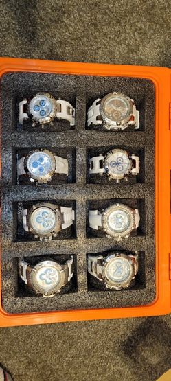 Invicta Watches Men - 8 Brand New Watches - Selling as a lot. ALL WATCHES ARE DIFFERENT MODELS!