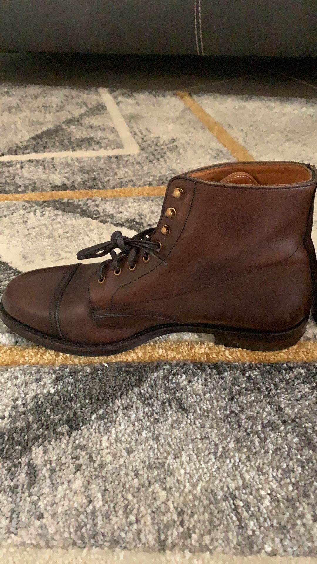 Rrl livingstone shop leather boot