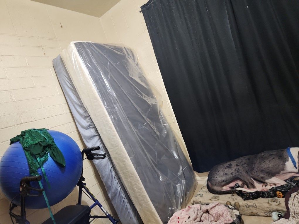 Twin Bed W Frame