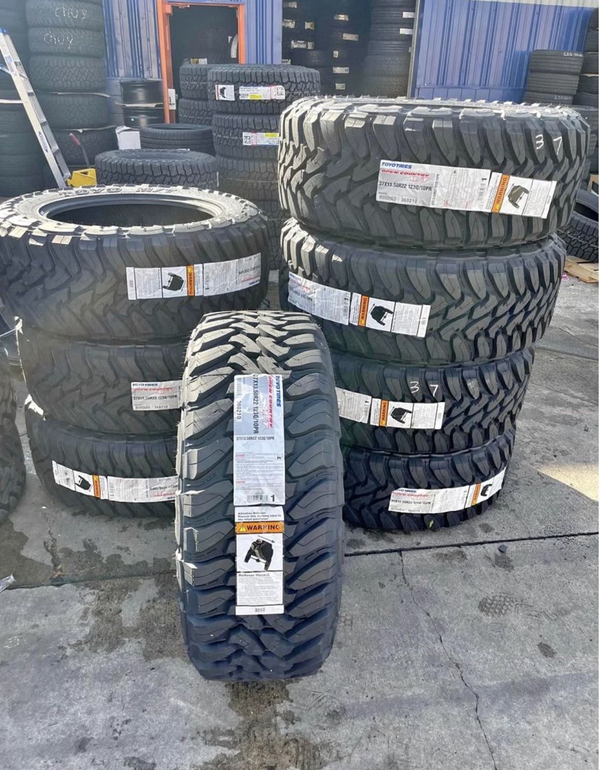 37x13.50R22 Toyo Open Country MT *$535 EACH SPECIAL PRICE🔥✅*