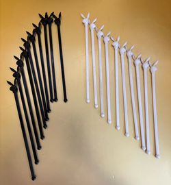 Vintage Playboy Bunny Cocktail  Stirrers Set