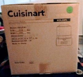 Cuisinart Ice Cream Maker- Brand. New still in box