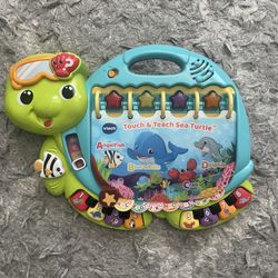 Vtec Touch And Teach Sea Turtle Toy