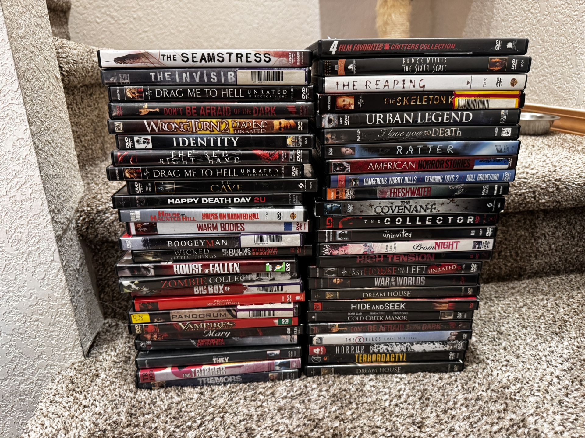 50 Horror Films On DVD