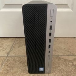 HP ProDesk 600 G3 SFF 7th Gen i5, Supports 3 Monitors. Windows 11 Pro 
