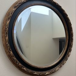 30 “ Vintage ornate beveled mirror