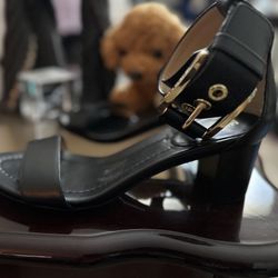 NEW MICHAEL KORS DRESS BLACK TIMELESS SHOES - SZ 7