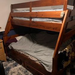 Bunk Bed With Staircase Drawers