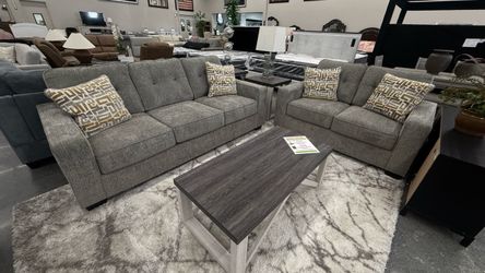 2 PC SOFA AND LOVESEAT