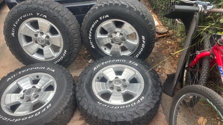 17 in rims and tires
