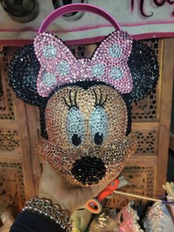 Minnie Mouse Bling Gift Basket 