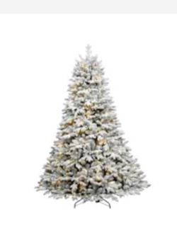 Flocked Christmas Tree (7.5 Feet)