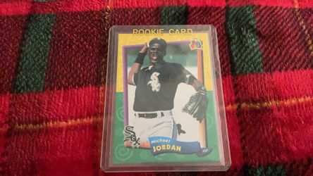 Michael Jordan 1994 Chicago WhiteSox Rookie card