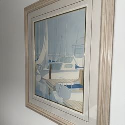 sailboat watercolor painting