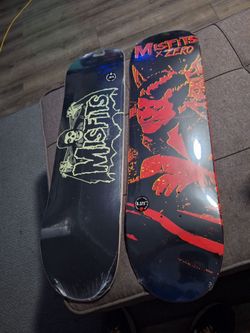Misfits X Zero Skateboards New