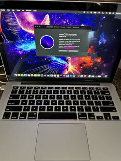 MacBook Pro Retina 13” Early 2015 – Monterey – Excellent Condition