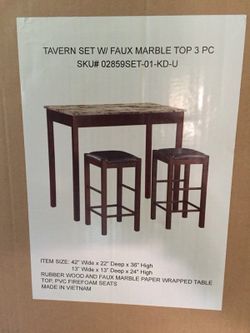 ( NEW ) Linon Home Decor 3 Piece Set